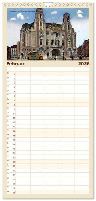 Es war einmal... in Frankfurt (Main) (CALVENDO Familienplaner 2026)