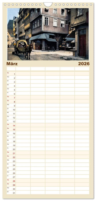 Es war einmal... in Frankfurt (Main) (CALVENDO Familienplaner 2026)