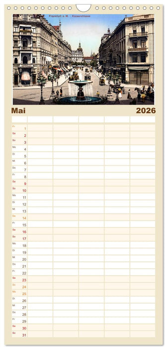 Es war einmal... in Frankfurt (Main) (CALVENDO Familienplaner 2026)