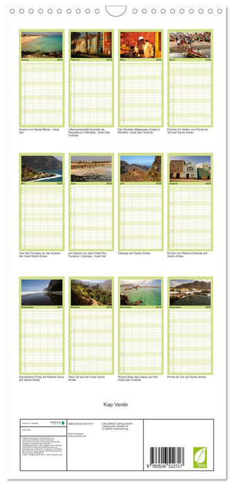 Kap Verde (CALVENDO Familienplaner 2026)