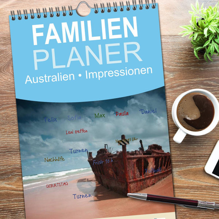 Australien • Impressionen (CALVENDO Familienplaner 2026)