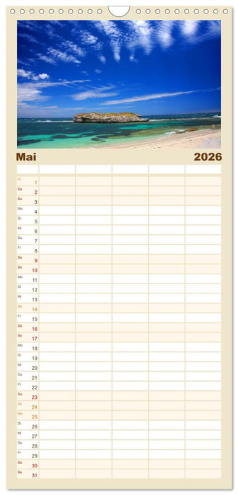 Australien • Impressionen (CALVENDO Familienplaner 2026)