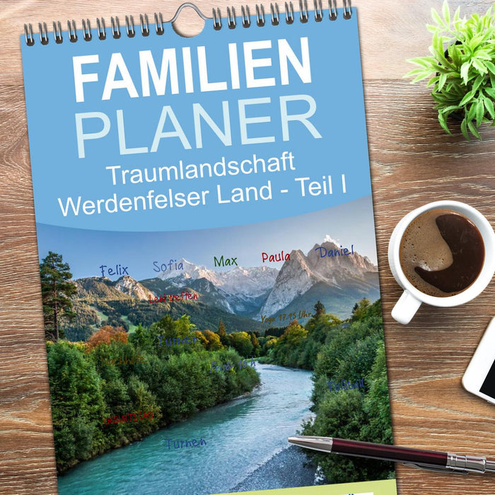 Traumlandschaft Werdenfelser Land - Teil I (CALVENDO Familienplaner 2026)