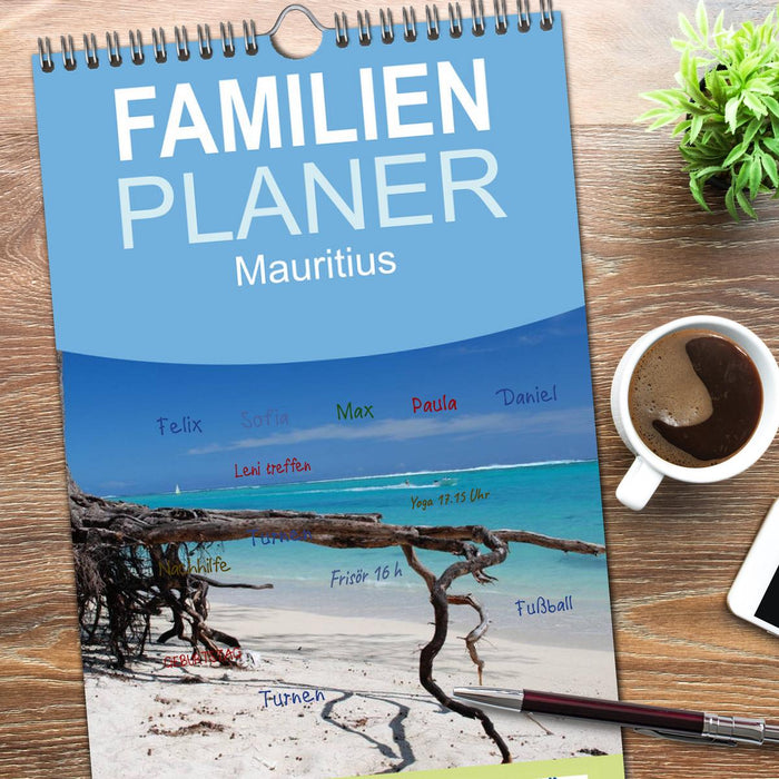 Mauritius (CALVENDO Familienplaner 2026)