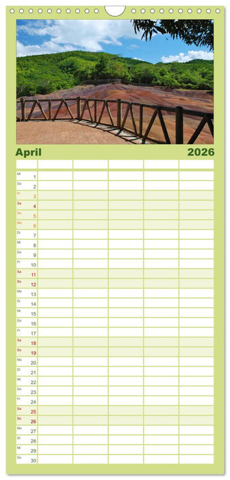 Mauritius (CALVENDO Familienplaner 2026)