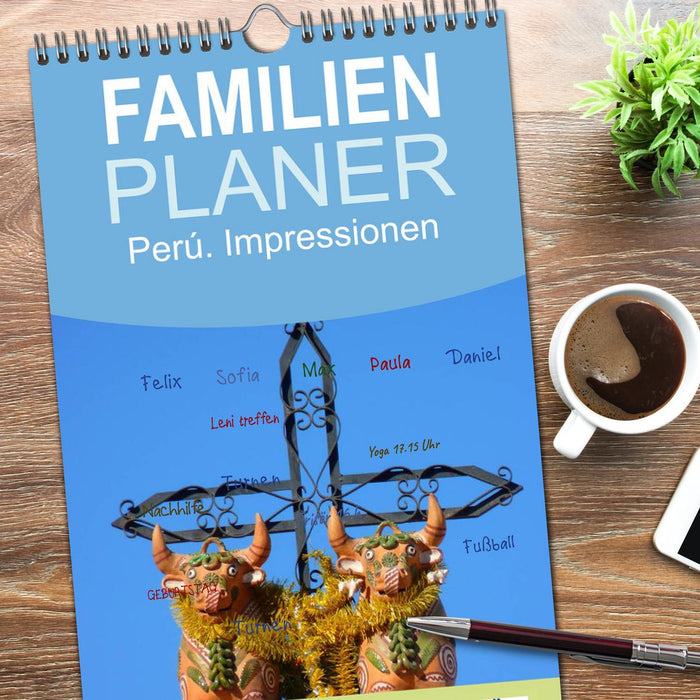 Perú. Impressionen (CALVENDO Familienplaner 2026)