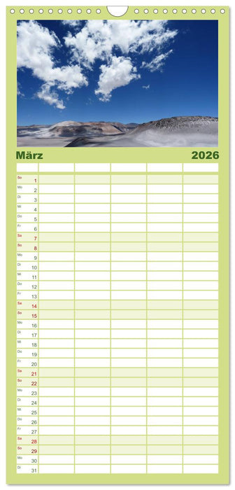 Perú. Impressionen (CALVENDO Familienplaner 2026)