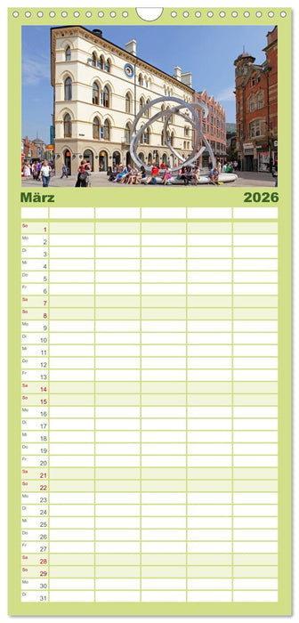 Traumhaftes Irland (CALVENDO Familienplaner 2026)