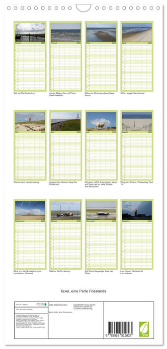 Texel, eine Perle Frieslands (CALVENDO Familienplaner 2026)