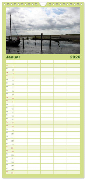 Texel, eine Perle Frieslands (CALVENDO Familienplaner 2026)