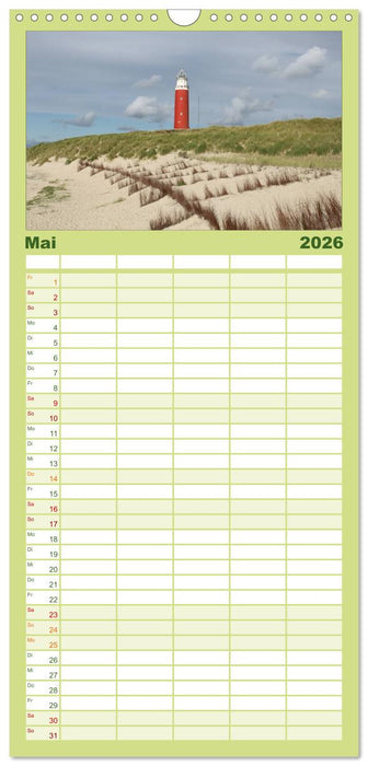 Texel, eine Perle Frieslands (CALVENDO Familienplaner 2026)