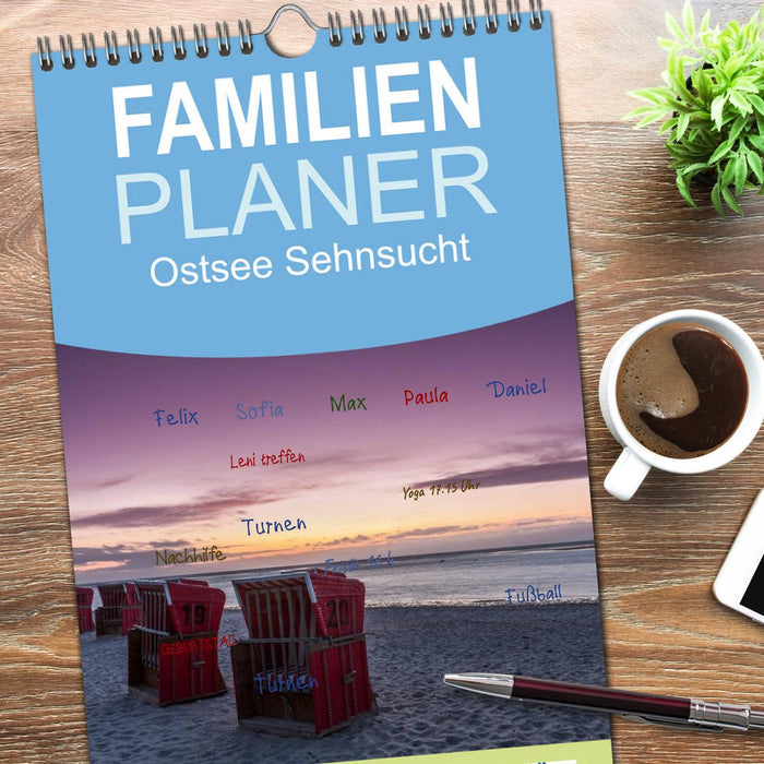 Ostsee Sehnsucht (CALVENDO Familienplaner 2026)