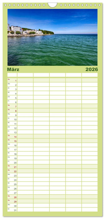 Ostsee Sehnsucht (CALVENDO Familienplaner 2026)