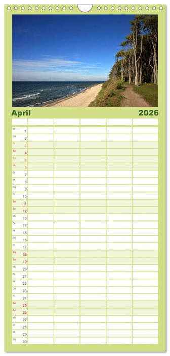 Ostsee Sehnsucht (CALVENDO Familienplaner 2026)