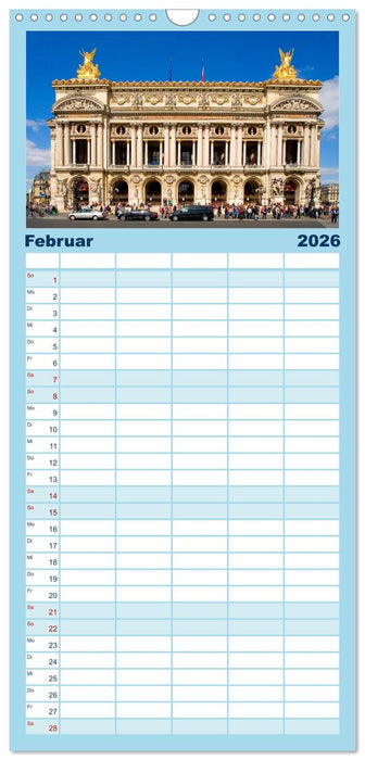 Paris (CALVENDO Familienplaner 2026)