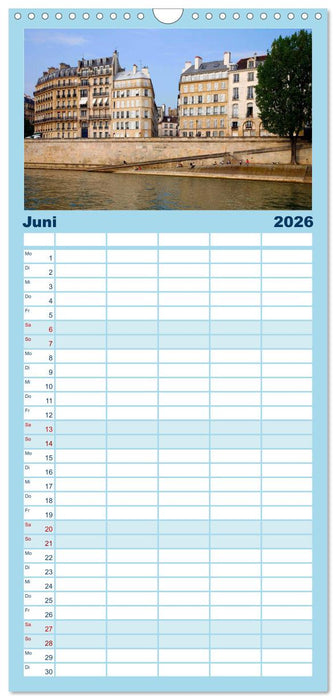 Paris (CALVENDO Familienplaner 2026)