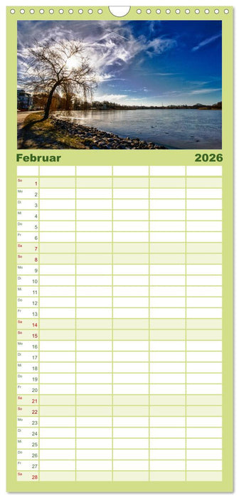 Bezauberndes Usedom (CALVENDO Familienplaner 2026)