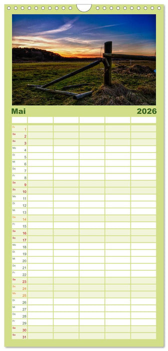 Bezauberndes Usedom (CALVENDO Familienplaner 2026)