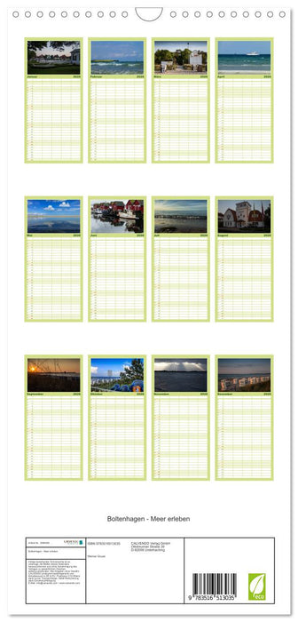 Boltenhagen - Meer erleben (CALVENDO Familienplaner 2026)