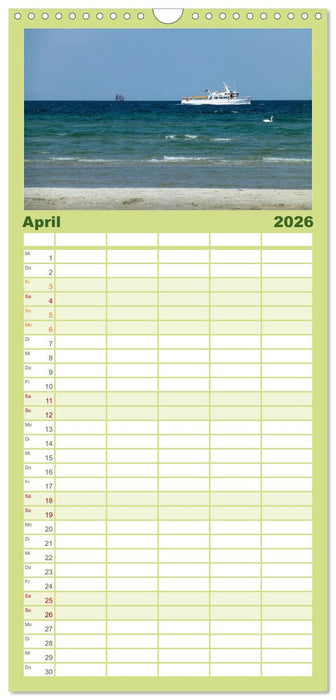 Boltenhagen - Meer erleben (CALVENDO Familienplaner 2026)