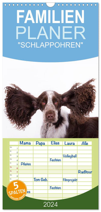 SCHLAPPOHREN (CALVENDO Familienplaner 2026)