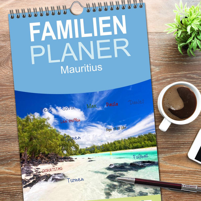 Mauritius (CALVENDO Familienplaner 2026)