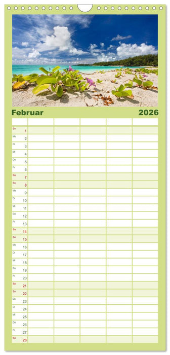 Mauritius (CALVENDO Familienplaner 2026)