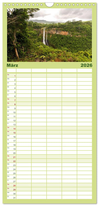 Mauritius (CALVENDO Familienplaner 2026)