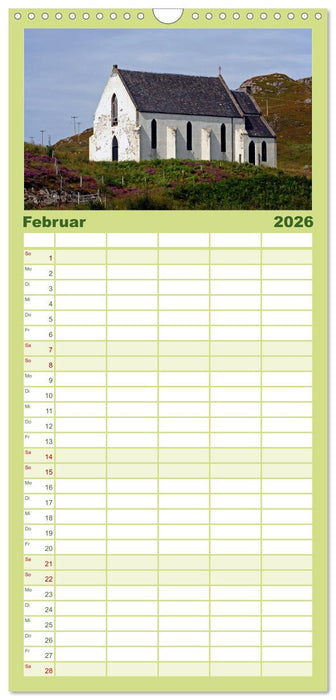 Western Highlands - Schottland (CALVENDO Familienplaner 2026)