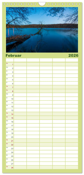 Usedom - Deutscher Inseltraum (CALVENDO Familienplaner 2026)