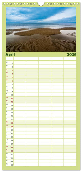 Usedom - Deutscher Inseltraum (CALVENDO Familienplaner 2026)