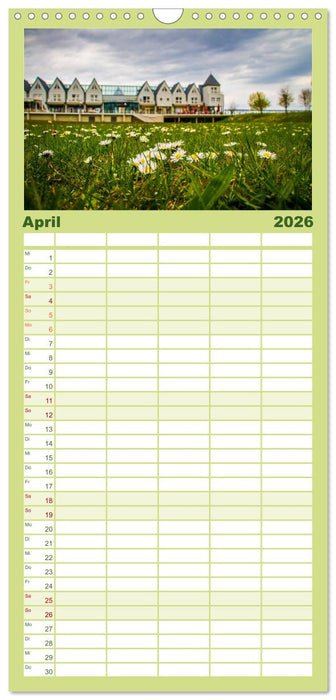 Die Insel Usedom in Bildern (CALVENDO Familienplaner 2026)