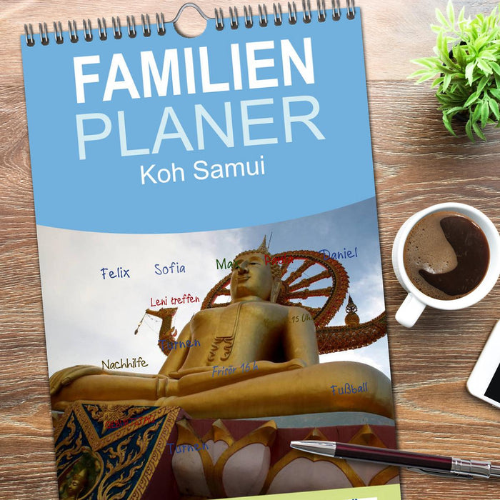 Koh Samui (CALVENDO Familienplaner 2026)