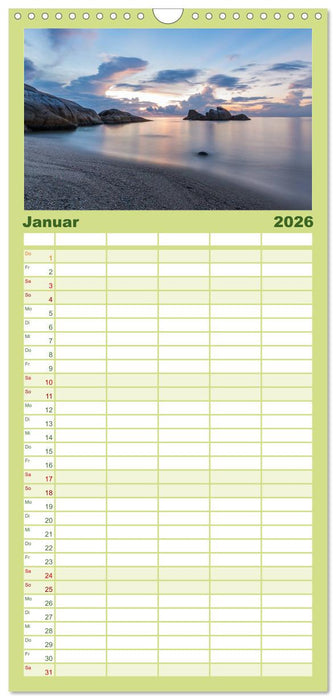 Koh Samui (CALVENDO Familienplaner 2026)