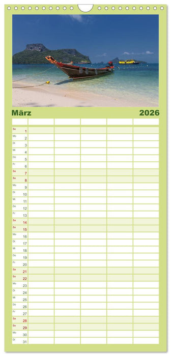 Koh Samui (CALVENDO Familienplaner 2026)