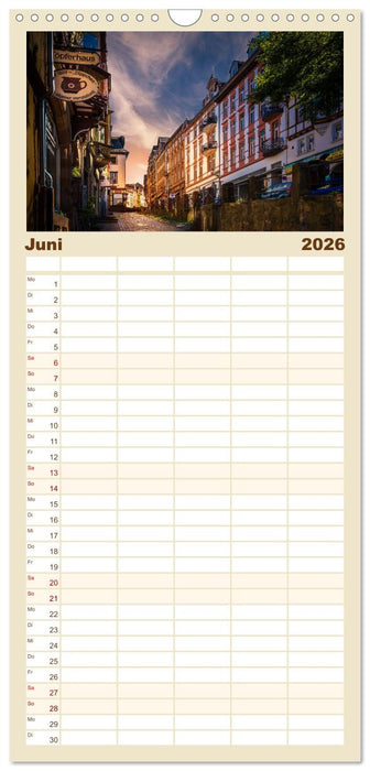 Märchenhaftes Marburg (CALVENDO Familienplaner 2026)