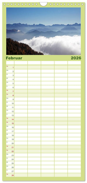 Kärnten (CALVENDO Familienplaner 2026)