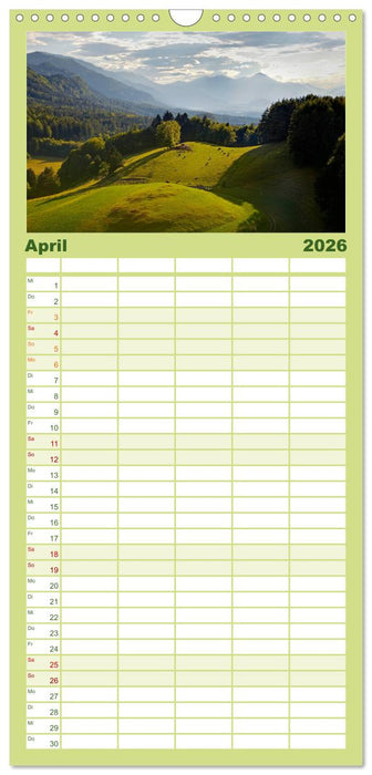 Kärnten (CALVENDO Familienplaner 2026)