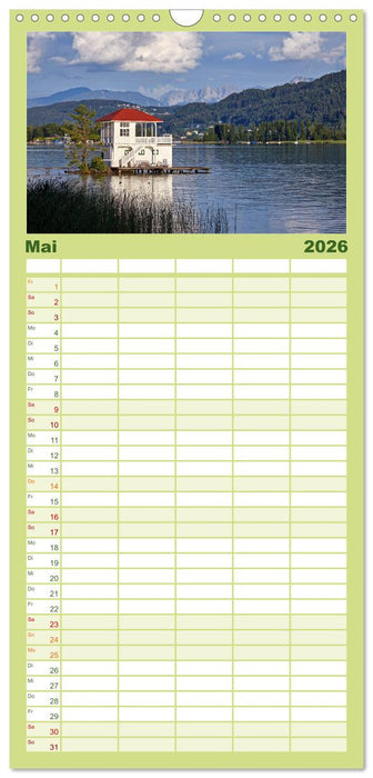 Kärnten (CALVENDO Familienplaner 2026)