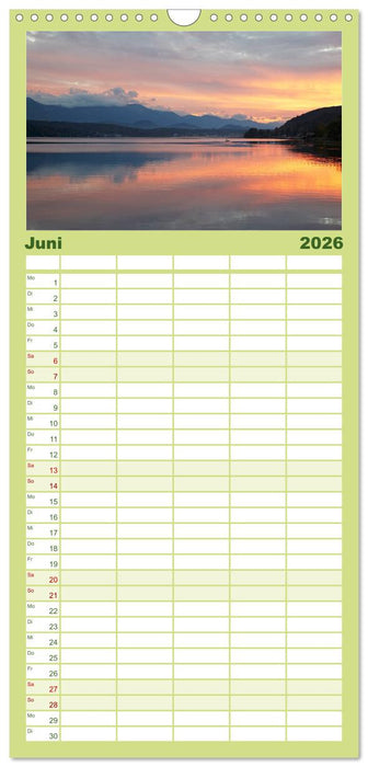 Kärnten (CALVENDO Familienplaner 2026)