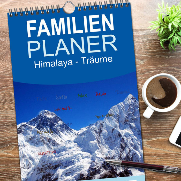 Himalaya - Träume (CALVENDO Familienplaner 2026)