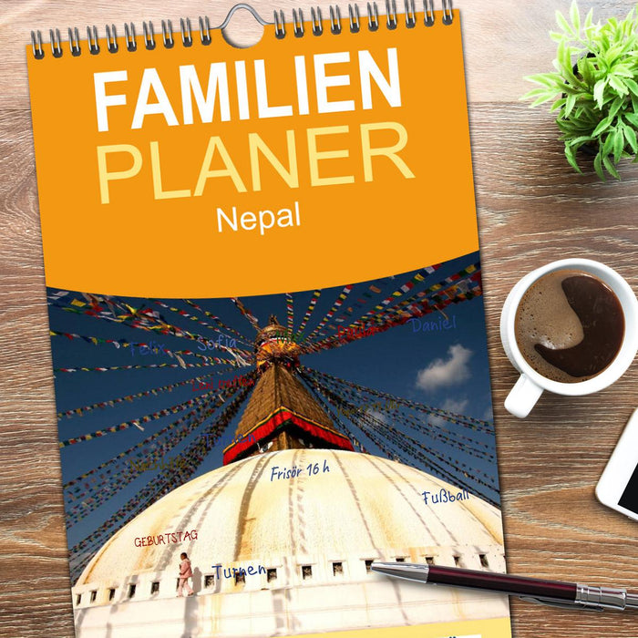 Nepal (CALVENDO Familienplaner 2026)