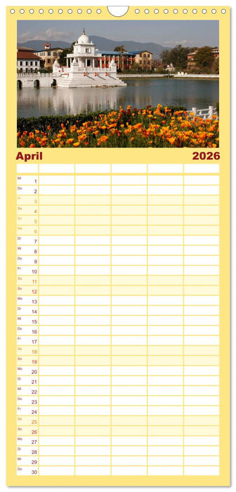 Nepal (CALVENDO Familienplaner 2026)