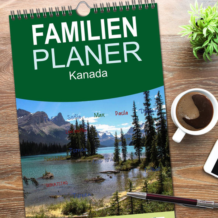 Kanada (CALVENDO Familienplaner 2026)
