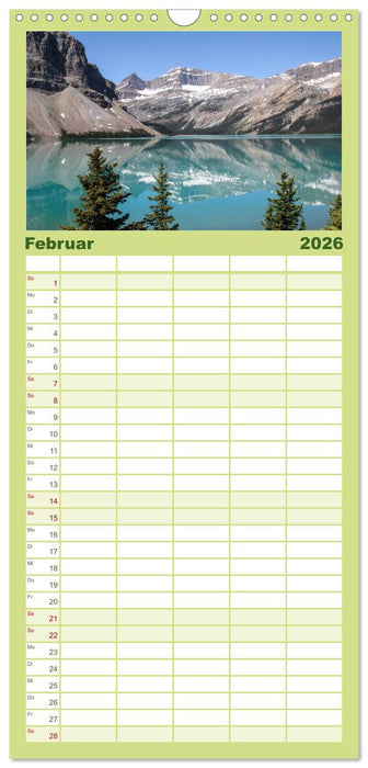 Kanada (CALVENDO Familienplaner 2026)