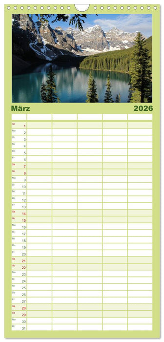 Kanada (CALVENDO Familienplaner 2026)