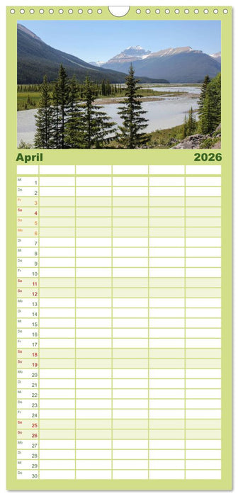 Kanada (CALVENDO Familienplaner 2026)