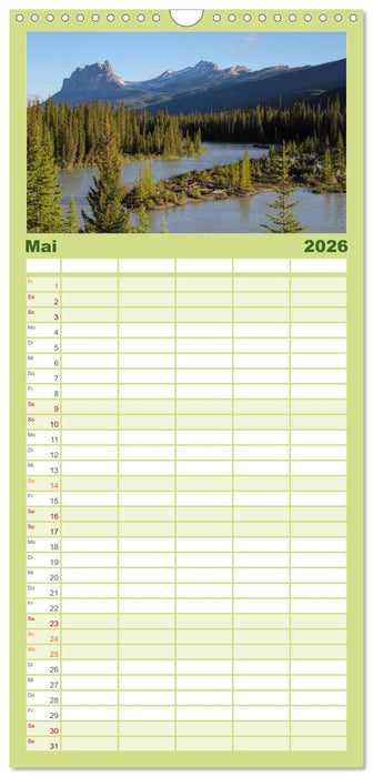 Kanada (CALVENDO Familienplaner 2026)