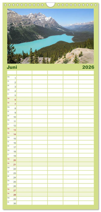 Kanada (CALVENDO Familienplaner 2026)