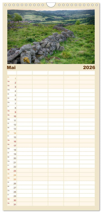 Naturerlebnis im Biosphärenreservat Rhön (CALVENDO Familienplaner 2026)